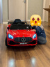 乐威普奔驰授权儿童电动车遥控四轮汽车宝宝礼物小孩玩具车可坐人摇摆车 实拍图
