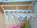 京东京造 衣架家用挂衣多夹子晾衣架高端袜子内衣内裤晾晒架7支 实拍图