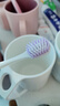 高露洁（Colgate）宽密柔多巴胺宽头牙刷2支 超软毛成人牙刷小头男士女士敏感牙龈 实拍图