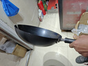 苏泊尔（SUPOR） 炒锅大铁锅无涂层精铁老式家用炒菜锅煤气灶燃气灶明火适用厨具 精铁锅-带盖【建议4-6人使用】 34cm 实拍图