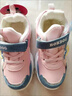 巴布豆宝宝学步鞋秋冬加绒毛毛虫童鞋婴儿机能鞋二棉童鞋 靛蓝 28码 实拍图