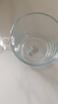 喜碧（Scybe）茶杯耐热玻璃杯办公杯玻璃茶杯带盖把手杯玻璃水杯格隆380ml 2只 实拍图