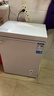 荣事达（Royalstar）小冰柜家用小型冷冻保鲜迷你冷藏商用卧式冷柜单用储母乳柜节能省电 【一级节能 全国联保】单温 106L 实拍图