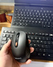 联想（Lenovo） 无线蓝牙双模鼠标 便携办公鼠标 人体工程学设计 适用台式机一体机笔记本平板 Howard黑色 实拍图