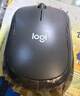 罗技（Logitech）M196 无线蓝牙鼠标 办公鼠标 笔记本商务办公家用 小巧便携 对称手型 石墨灰 实拍图