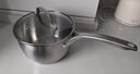 京东京造304不锈钢辅食锅泡面热奶锅无涂层【深鼓防溢大容量】奶锅18CM 实拍图
