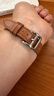 MSSM适用苹果手表表带applewatch手表小蛮腰真皮女表带iwatch S11/ultra3/S10/9/8/SE3 浅棕38/40/41mm 实拍图