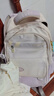 青春最好时减负书包初中女生大容量高颜值双肩包大学生高中生小学生双肩背包 紫色2件套（包+手提袋）【赠品五件】 实拍图