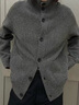 优衣库男女装souffle yarn舒芙蕾针织开衫/毛衣毛衫25新款480023 08 深灰色 S 实拍图