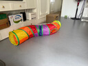 HELLOJOY猫玩具隧道加长可折叠宠物用品通道钻洞猫咪自嗨解闷神器彩虹迷宫 实拍图