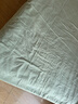 艾薇 A类水洗棉床单单件被单单件单人宿舍110g磨毛床单 浅绿180*230cm 实拍图