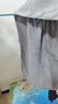 洁丽雅（Grace）纯棉毛巾男士2条装抗菌防螨吸水洗脸洗澡加厚毛巾 110g/条 实拍图