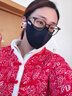佳睦保暖口罩防风防寒女高颜值秋冬骑行滑雪3d立体透气不起雾可水洗黑 实拍图