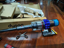 戴森（DYSON）V15 Detect Fluffy无绳吸尘器新一代蓝色【原装进口】手持无线 除螨 宠物家庭适用 实拍图