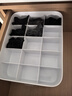 佳帮手内衣收纳盒家用衣柜分隔放内裤袜子神器贴身衣物整理盒有盖10格 实拍图