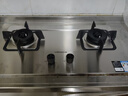 万和（Vanward）【蓝莲花B9】5.2kW猛火燃气灶烟灶联动嵌入式家用煤气双炉灶具一级能效 【耐用不锈钢B9B】5.2kW 天然气 实拍图