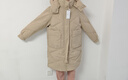 雪中飞服饰五折2025冬新款女士中长款羽绒服百搭时尚休闲气质大口袋 卡其色|7101 2XL /175/96A 实拍图