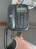 摩托罗拉（Motorola）数字无绳电话机 无线座机 子母机一拖一 办公家用 内线对讲 大屏幕清晰免提固话套装CL101C(黑色) 实拍图