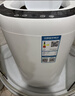 奥克斯（AUX）迷你洗衣机 全自动小型婴儿儿童宝宝内衣波轮洗衣机 带甩干烘干洗脱一体 【国补】4KG洗脱容量白色【高温煮洗】 实拍图