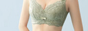 都市丽人文胸薄款乳胶内衣无钢圈超薄透气蕾丝女士大胸显小2B13A3 实拍图