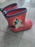 幸福玛丽（Cheerful Mario）儿童雨鞋男童雨靴水鞋2岁宝宝水鞋套鞋防滑女童幼儿防水女款胶鞋 实拍图