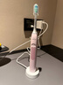 飞利浦（PHILIPS）【肖战推荐】声波电动牙刷钻石3系 年货节礼物 情人节情侣送男生/女友 微泡水流 HX5171/04淡粉色 实拍图