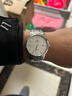 天王（TIAN WANG）手表男士 新年礼物沧海系列钢带石英表白色GS3887S/D-A-3 实拍图