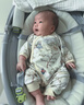 babycare婴儿电动摇椅0-1岁宝宝安抚摇篮椅哄娃睡觉神器新生儿礼物 轻奢款 实拍图