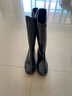 双星八特 高筒雨鞋雨靴男防滑塑胶雨天 38cm码男女通用 42码 实拍图