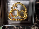喜上眉梢喜饰黄金古法金珠999足金散珠硬金光面磨砂转运珠路路通圣诞礼物 4mm重工古法珠约两颗 0.5 实拍图