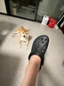 卡骆驰洞洞鞋贝雅卡骆班轻便耐磨一脚蹬休闲鞋|205089 黑色/白色-066 41 /42(260mm) 实拍图