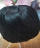 佰丝堂假发短发女短直发中老年送妈妈全头套女士真发全真人发丝自然透气 自然黑【50%真发】可调节大小 实拍图