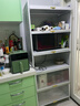 帅仕（shuaishi）厨房用具置物架落地多层餐边柜收纳碗柜家用橱柜微波炉烤箱储物柜 【升级特厚】白6层70长42深丨高硬度实心门丨特强承重 实拍图