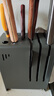 美厨（MAXCOOK）刀架刀座 厨房置物架沥水架收纳架挂架 枪灰色MCZW4984 实拍图