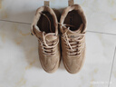 回力（Warrior）棉鞋男鞋加绒加厚保暖马丁靴休闲雪地靴 WXP(WZ)-0167 卡其 43 实拍图