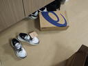 亚瑟士童鞋25年新款男女儿童舒适缓冲专业运动跑步鞋CONTEND9 白色 （27-35码魔术贴）（36-40码系带） 35 (内长22) 实拍图