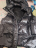 鸭鸭（YAYA）羽绒马甲女外穿秋冬新款情侣男女同款连帽马夹背心羽绒服外套 黑色 L /170(建议115-130斤) 实拍图