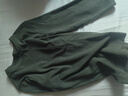 优衣库女装柔滑弹力棉质圆领T恤/长袖基础版型内搭480869 57 深橄榄色 M /160/84A 实拍图