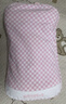 良良婴儿枕头宝宝0-1-3岁定型枕新生儿童护型枕粉格1.0版本(单枕套) 实拍图