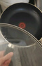 炊大皇平底锅不粘锅牛排煎蛋烙饼煎锅带盖28cm电磁炉通用中国红ZH28JG 实拍图