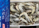 盐冻厄瓜多尔冻虾2kg 60-80只/盒 实拍图