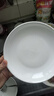 友来福陶瓷盘家用白瓷盘子8英寸中式餐盘菜盘酒店商用微波炉可用5只装 实拍图