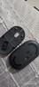 罗技（Logitech）时尚系列 PEBBLE鼠标 无线蓝牙鼠标 办公静音鼠标 女性鼠标对称鼠标 鹅卵石造型 石墨黑 实拍图