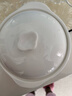 斯凯绨（Sky Top）炖盅陶瓷双耳带盖碗骨瓷隔水汤盅蒸蛋羹燕窝盅单人份纯白5英寸 实拍图