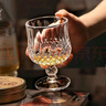 品喻（PINYU）玻璃酒杯威士忌洋酒杯家用红酒杯水杯烈酒杯子套装高脚200ml*6个 实拍图