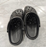 CROCS卡骆驰贝雅洞洞鞋沙滩鞋|10126 黑色-001 39(240mm)  实拍图