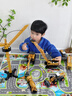 狂野骑士工程车玩具合金系列套装挖掘机吊车儿童玩具车男孩3-6岁生日礼物 实拍图