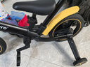 vingro儿童自行车平衡车七合一多功能脚踏车三轮车遛娃神器滑步手推车 3C证25款（青春黄推杆版）1到8岁 12寸 升级版3C认证+欧盟标准认证 实拍图