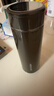 希诺保温杯男304不锈钢水杯大容量车载过滤茶杯子XN-7601灰色 420mL 实拍图