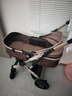 ANGI BABY婴儿推车可坐可躺婴儿车轻便折叠新生儿减震高景观双向儿童手推车 顶配香槟金【一键收车+PU橡胶轮] 实拍图